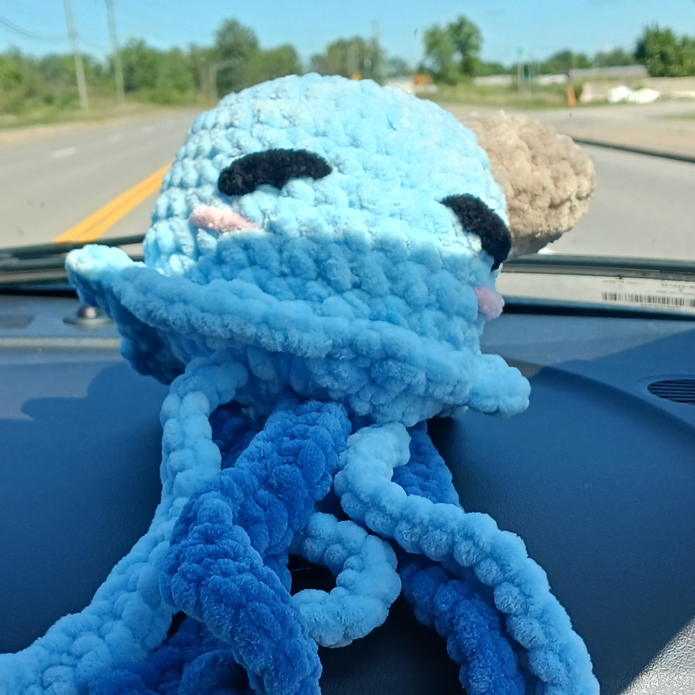🧶Coming Soon !!🧶🆕Handmade Crochet Ice Cream Jellyfish